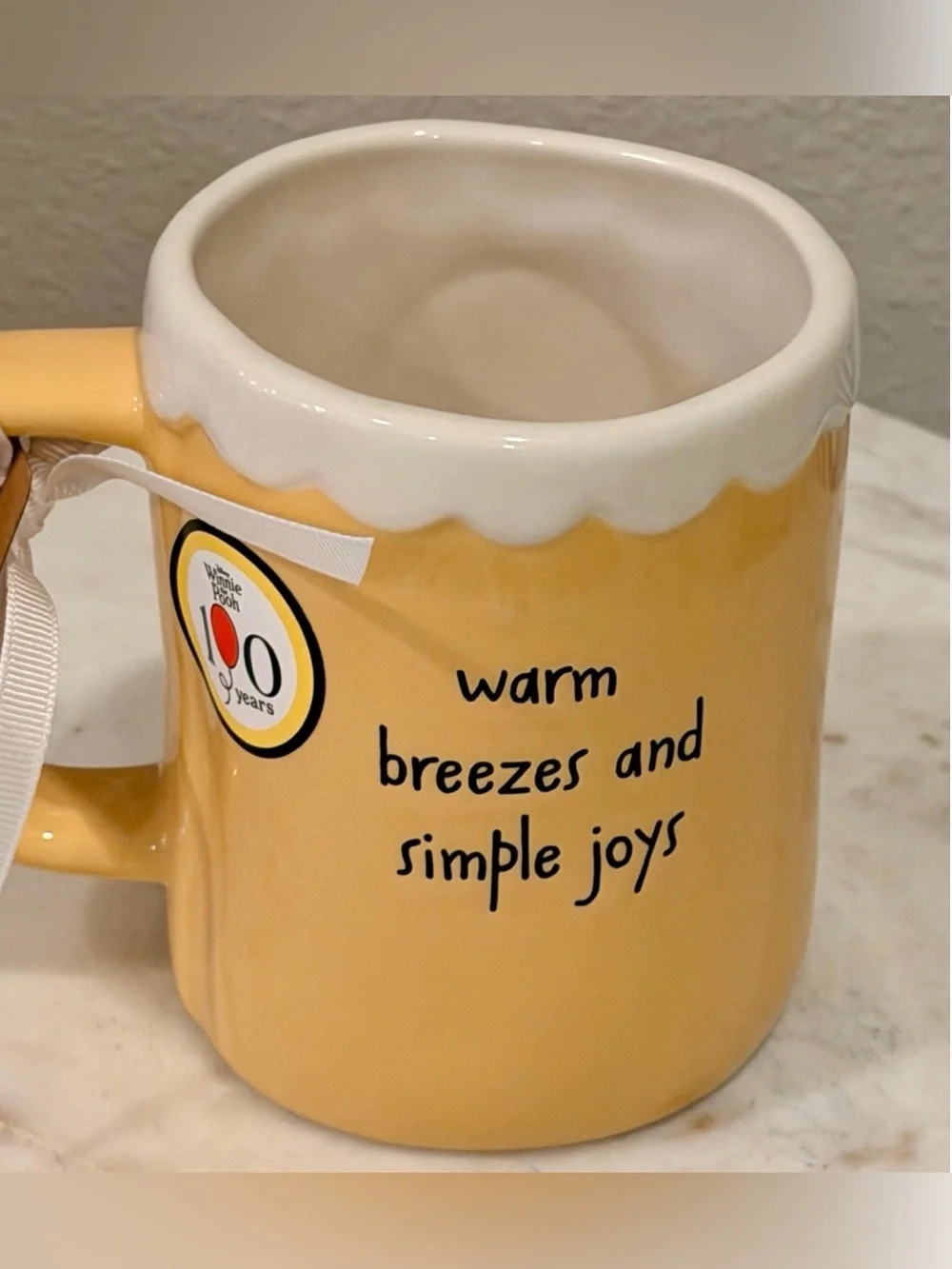 Brand New Rae Dunn Disney Winnie Pooh 100th Anniversary Coffee Mug Great Gift!